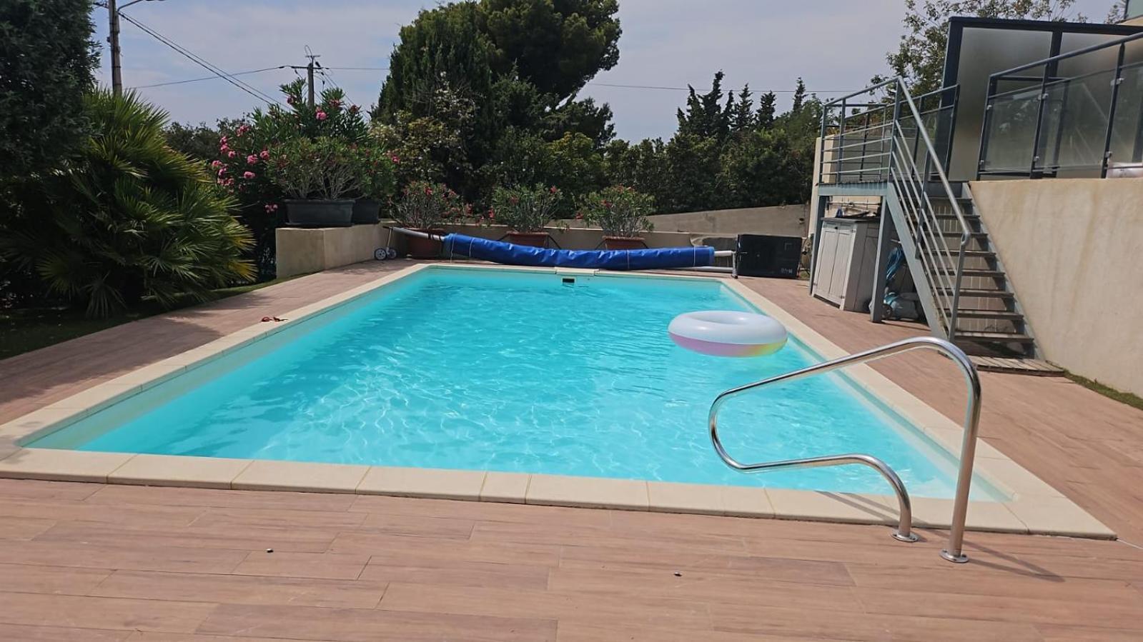 Petit Paradis A T4 Piscine Clim Parking Fibre Coffre-fort Apartment